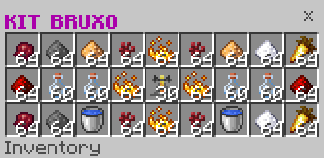 KIT BRUXO